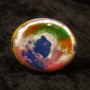 Bague ovale multicolore Sobral